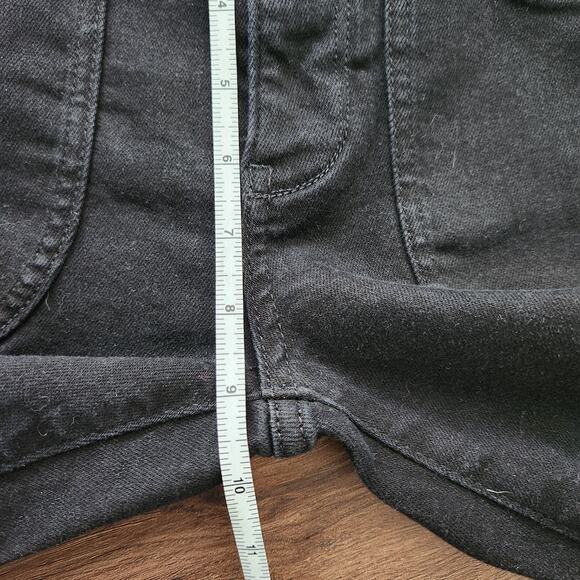 PILCRO Anthropologie Flare Jeans 27 Black Denim Retro‎ Fall Streetwear Classic - Picture 7 of 8